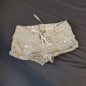 Abercrombie and Fitch striped shorts